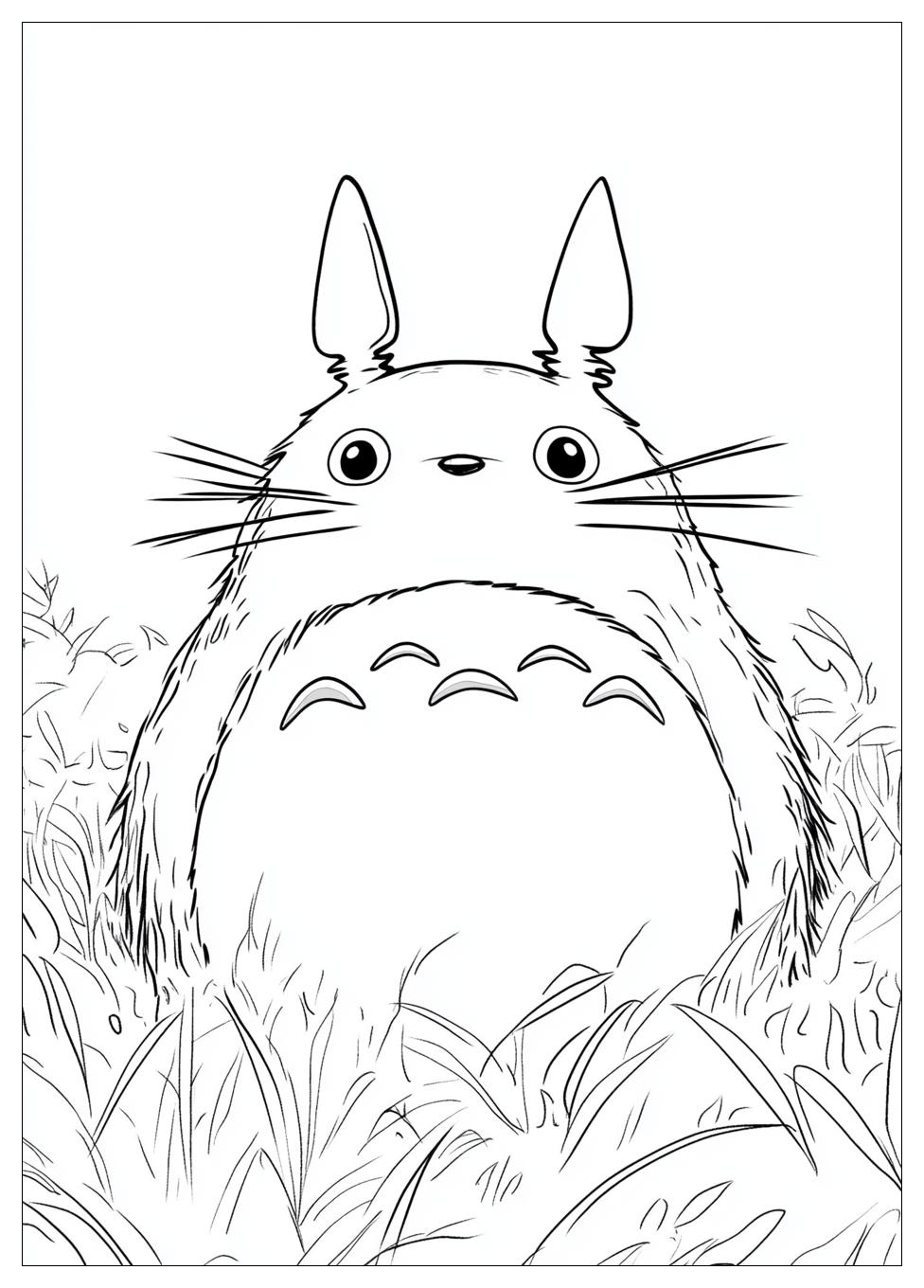 Kolorowanki Do Druku Totoro 5