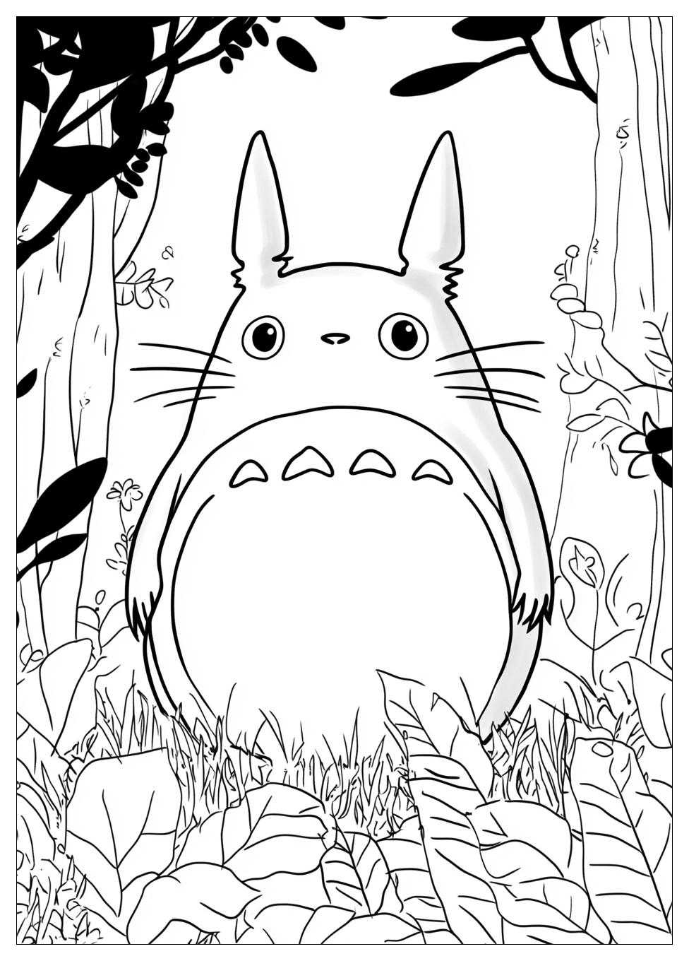 Kolorowanki Do Druku Totoro 7