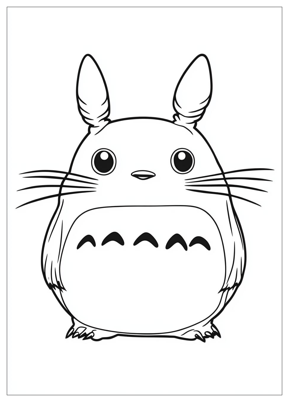 Kolorowanki Do Druku Totoro 9