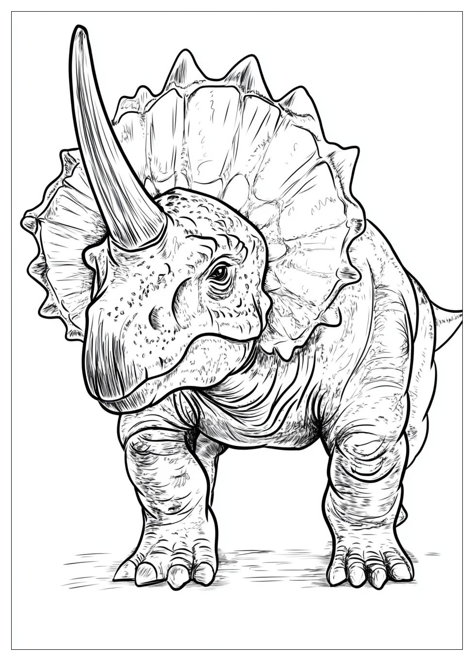 Kolorowanki Do Druku Triceratops 22