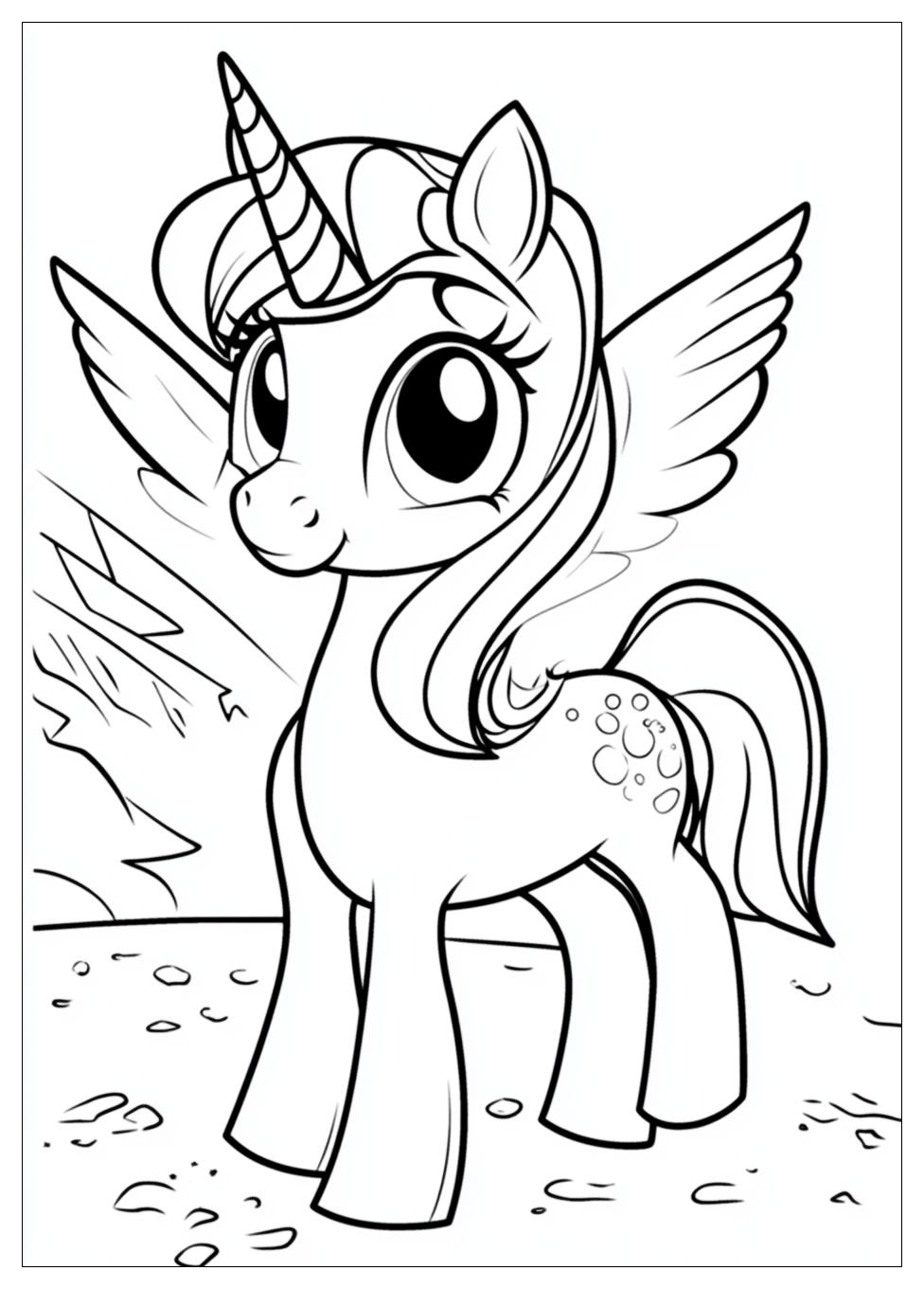 Kolorowanki Do Druku Twilight Sparkle 23
