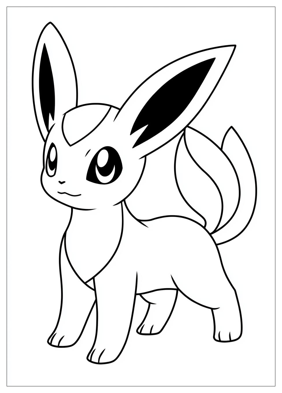 Kolorowanki Do Druku Umbreon 11