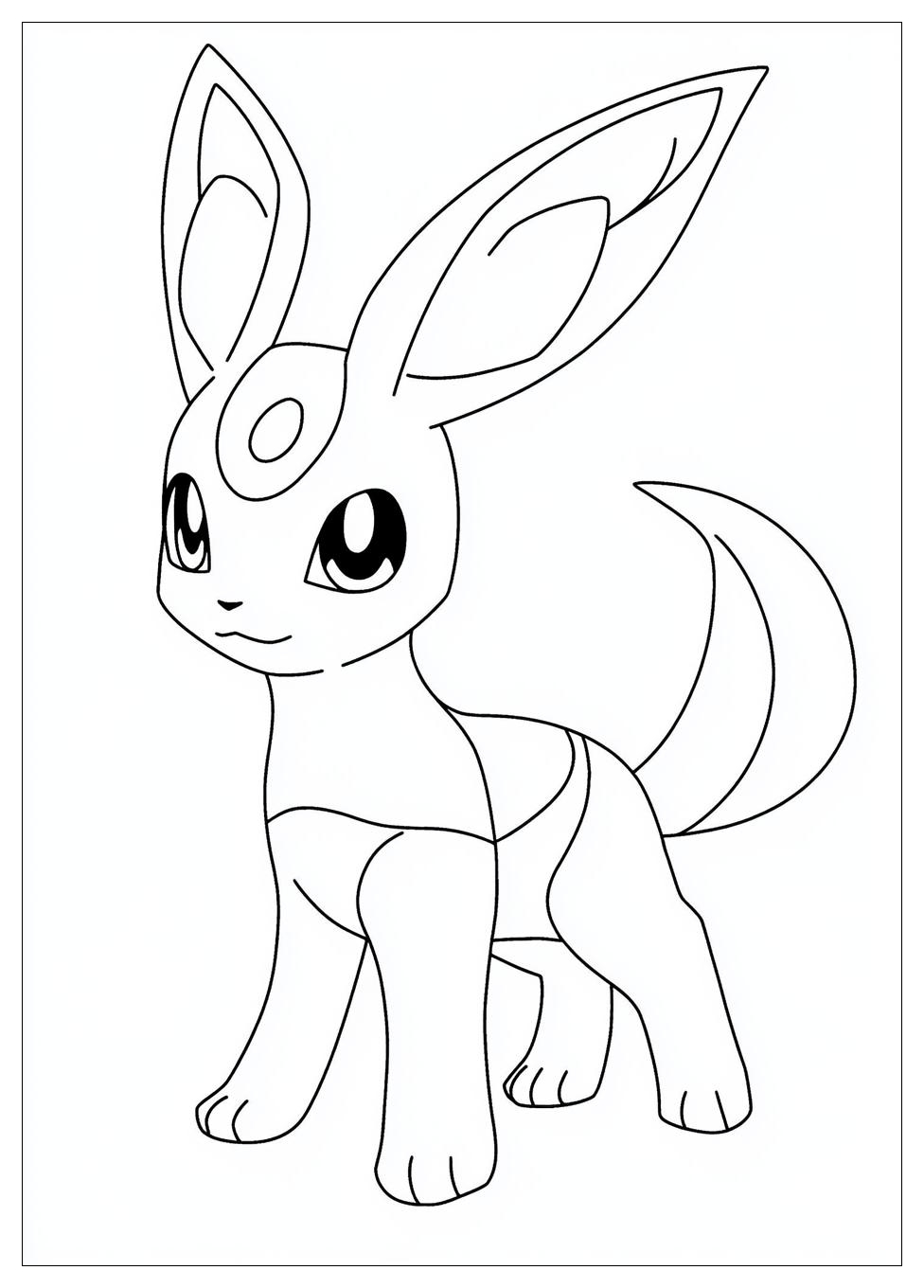Kolorowanki Do Druku Umbreon 14