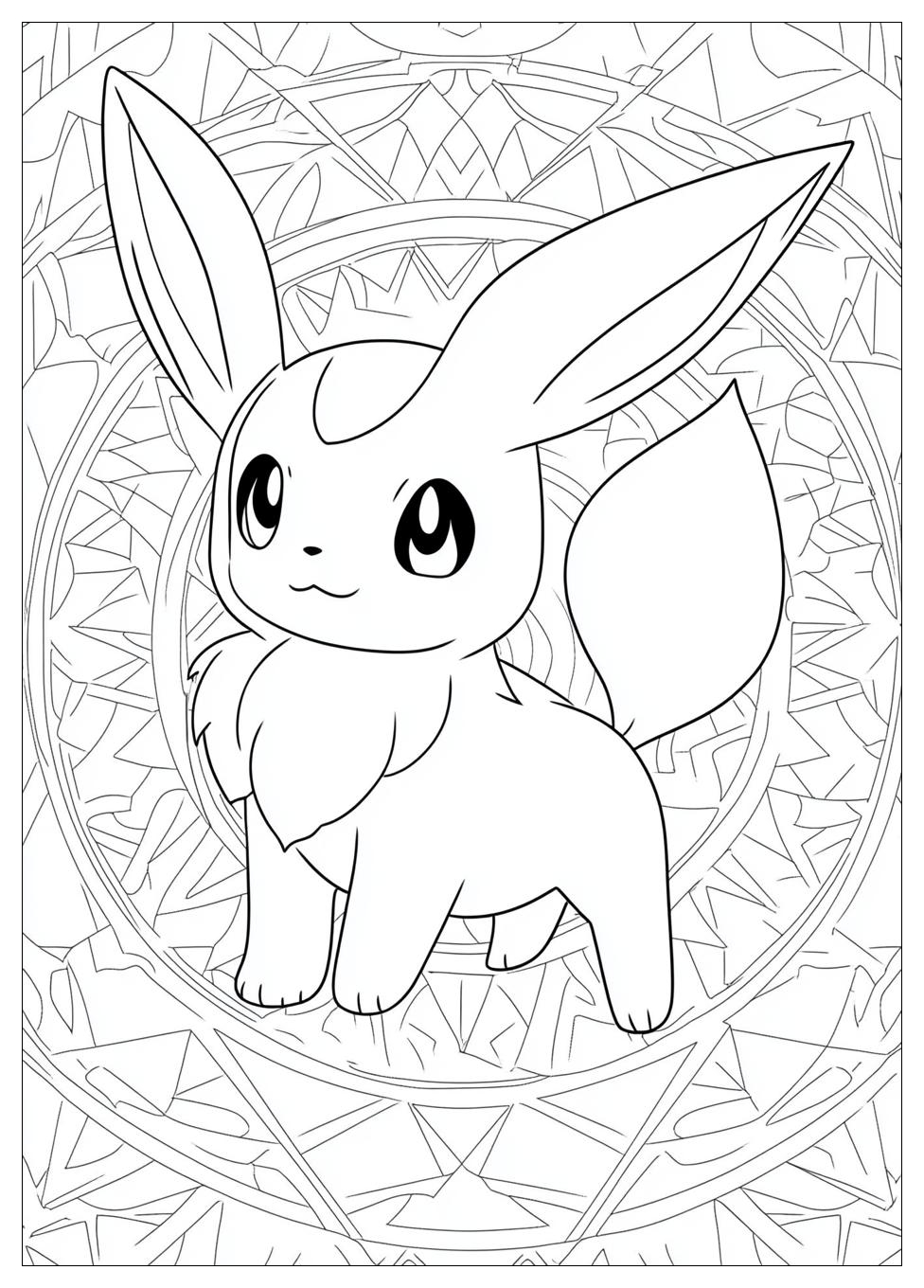 Kolorowanki Do Druku Umbreon 15