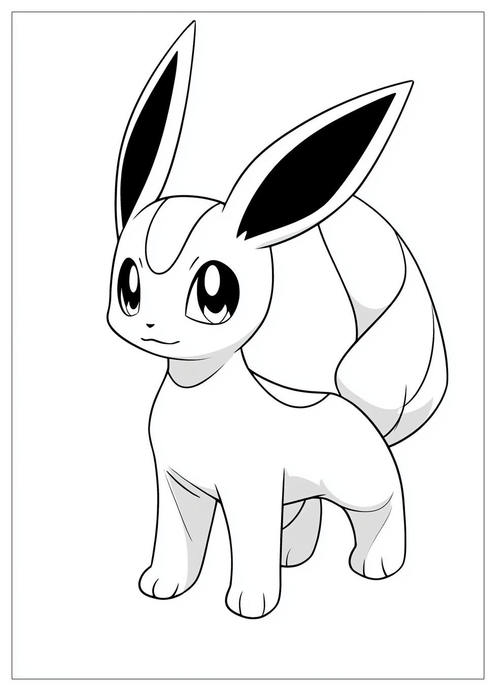 Kolorowanki Do Druku Umbreon 19