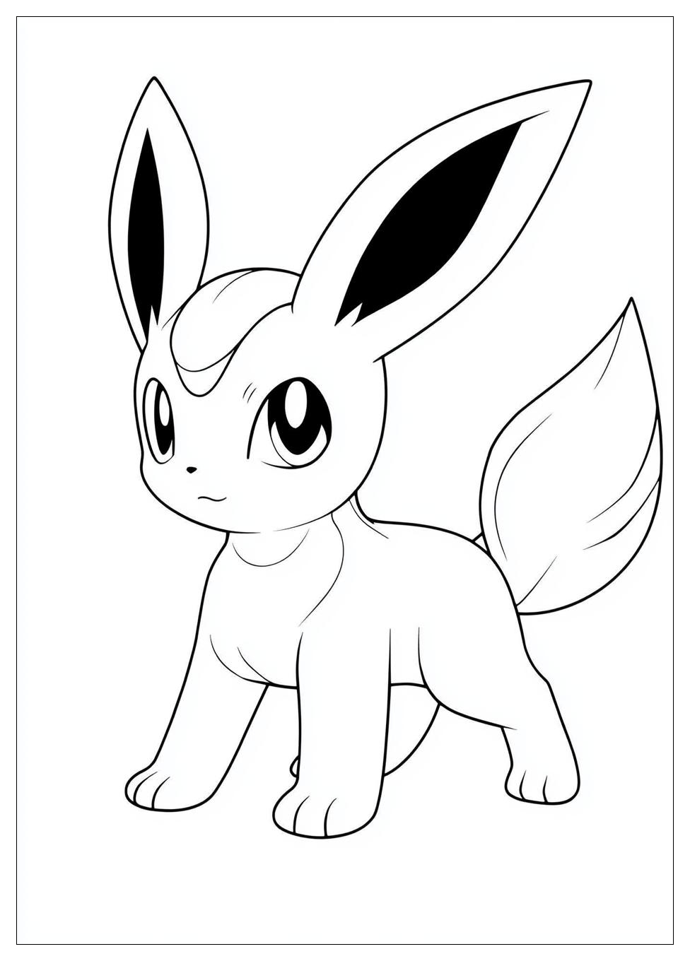 Kolorowanki Do Druku Umbreon 20