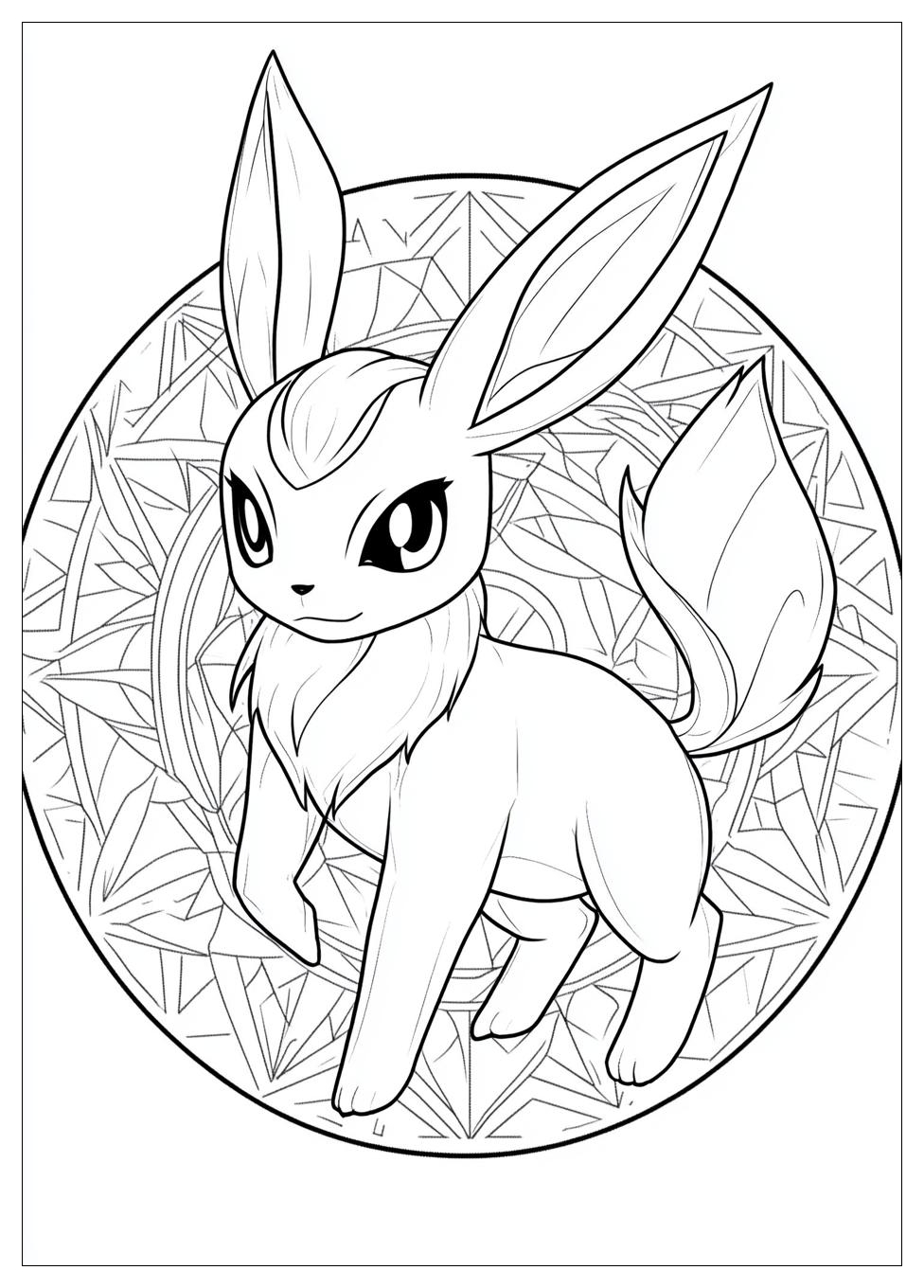 Kolorowanki Do Druku Umbreon 23