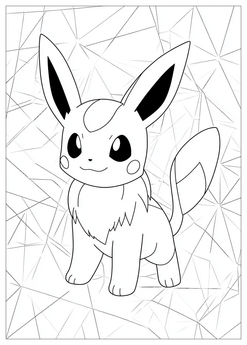 Kolorowanki Do Druku Umbreon 4