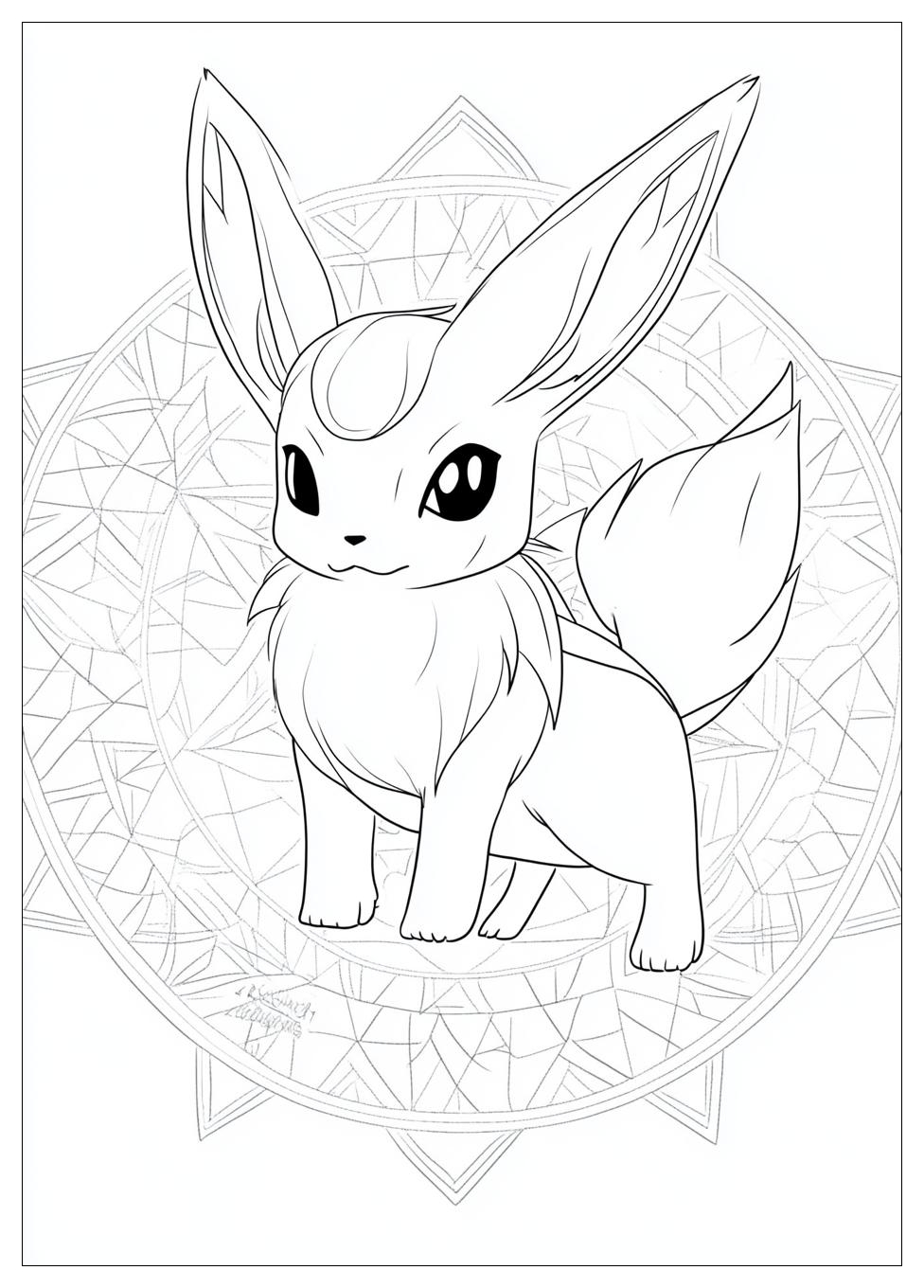 Kolorowanki Do Druku Umbreon 5