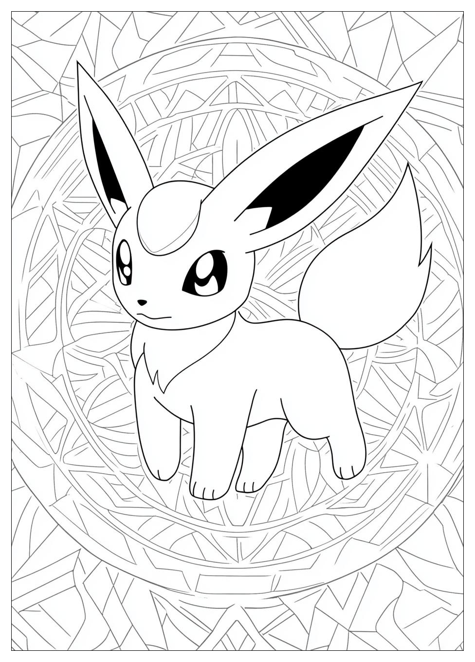 Kolorowanki Do Druku Umbreon 6