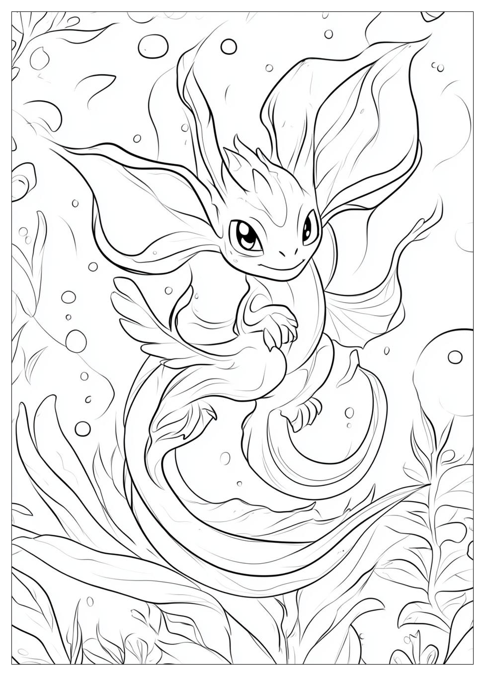 Kolorowanki Do Druku Vaporeon 1