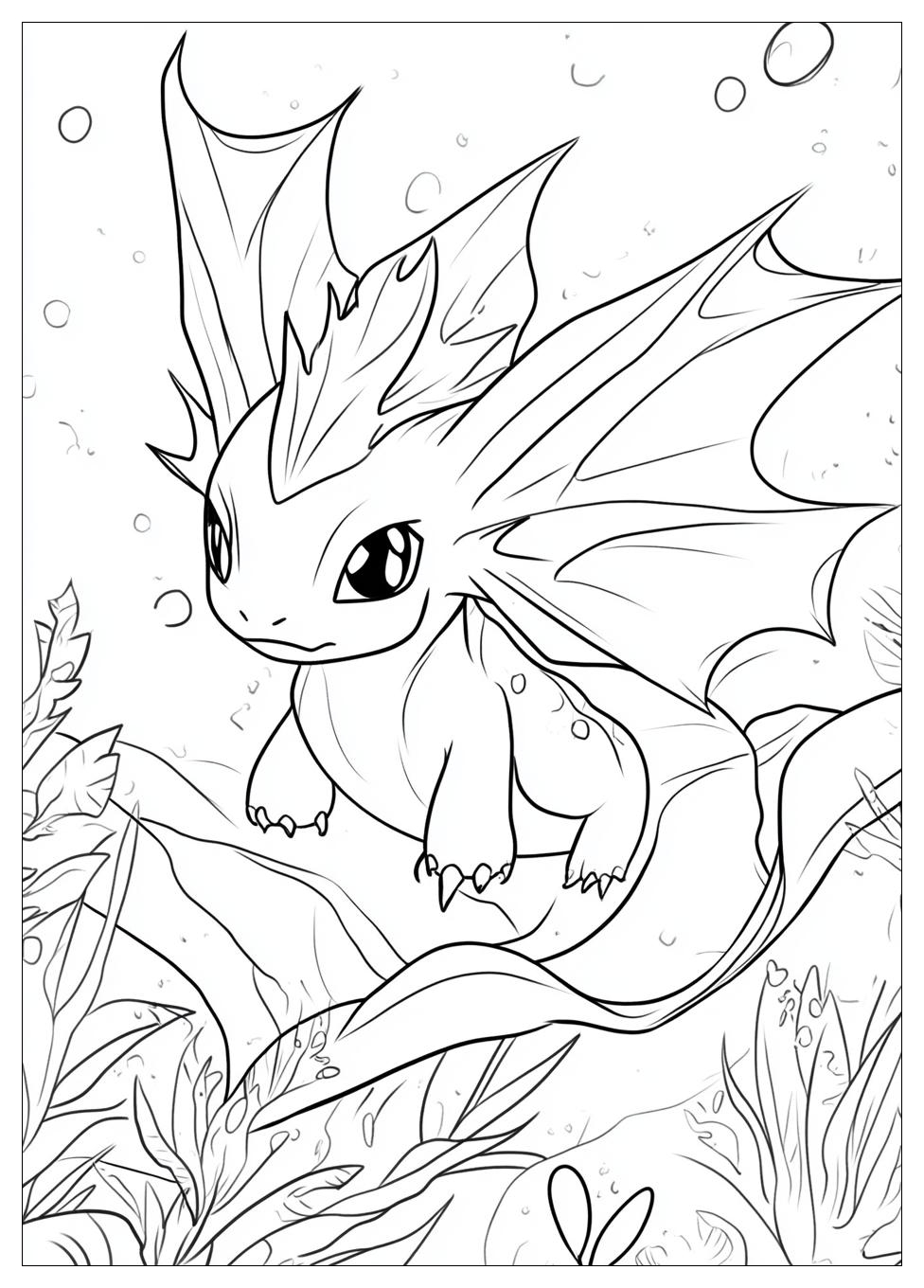 Kolorowanki Do Druku Vaporeon 11