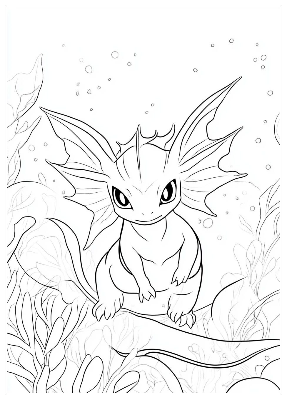 Kolorowanki Do Druku Vaporeon 16