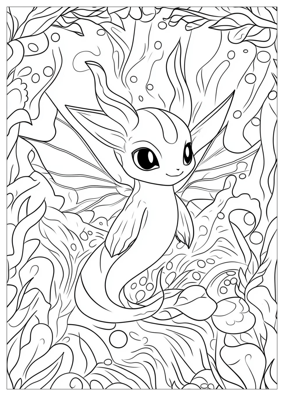 Kolorowanki Do Druku Vaporeon 18