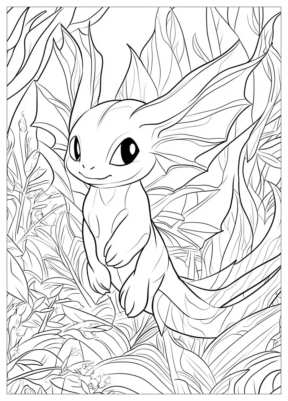 Kolorowanki Do Druku Vaporeon 19