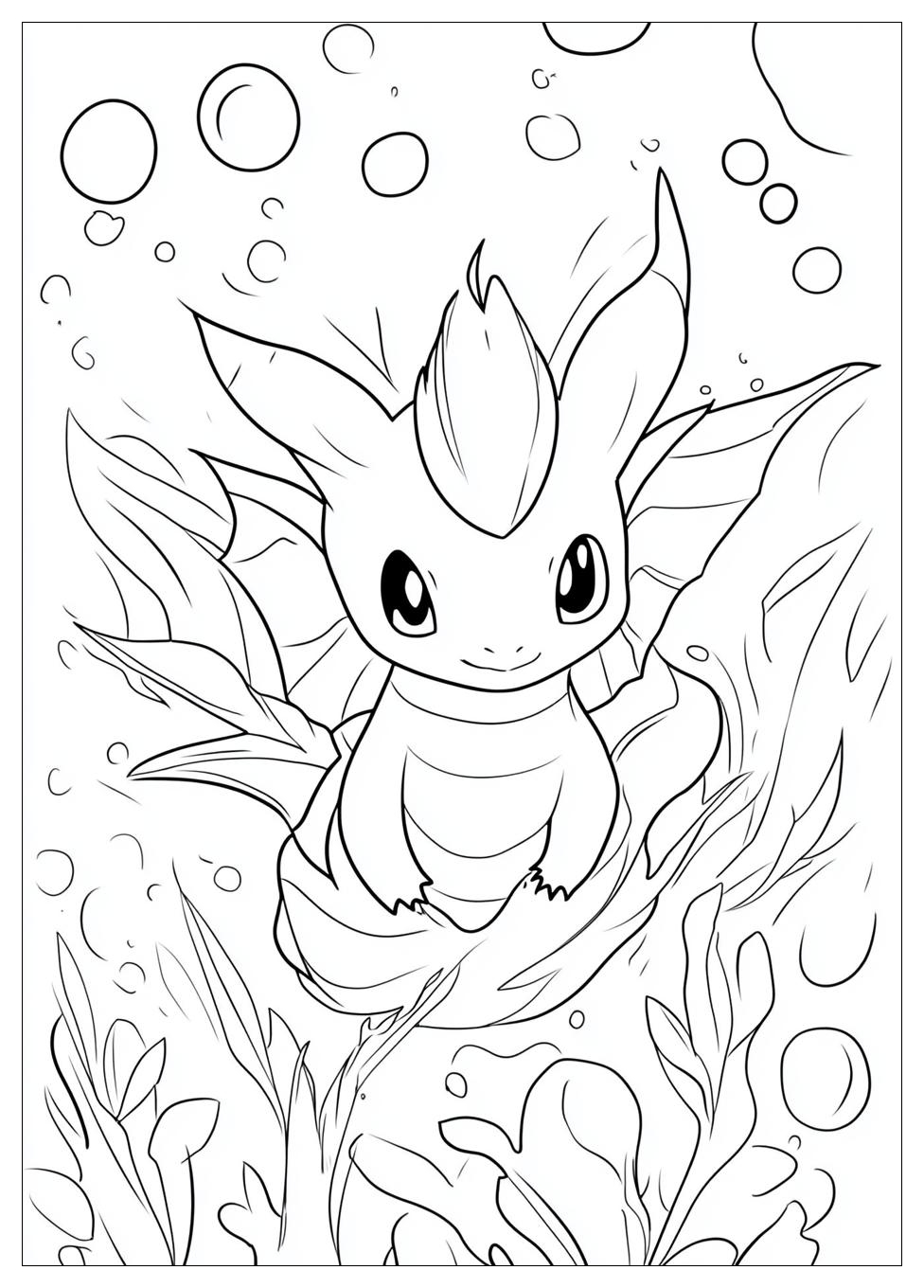 Kolorowanki Do Druku Vaporeon 20