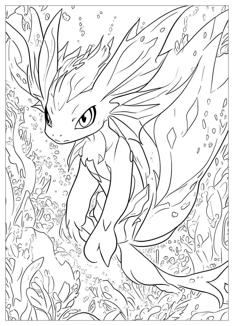 Kolorowanki Do Druku Vaporeon 22