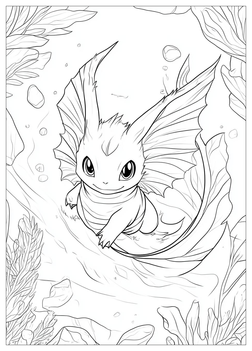 Kolorowanki Do Druku Vaporeon 7