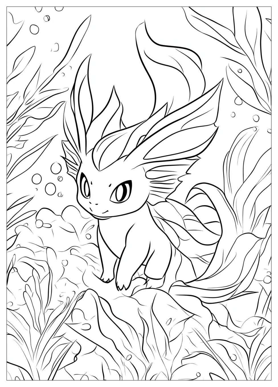 Kolorowanki Do Druku Vaporeon 8