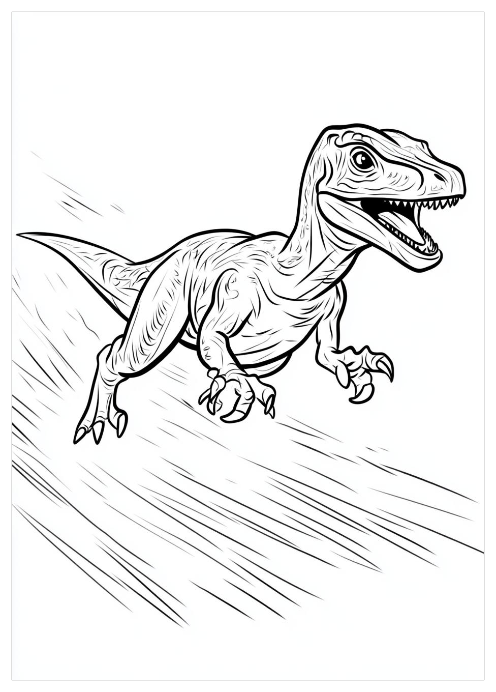 Kolorowanki Do Druku Velociraptor 11