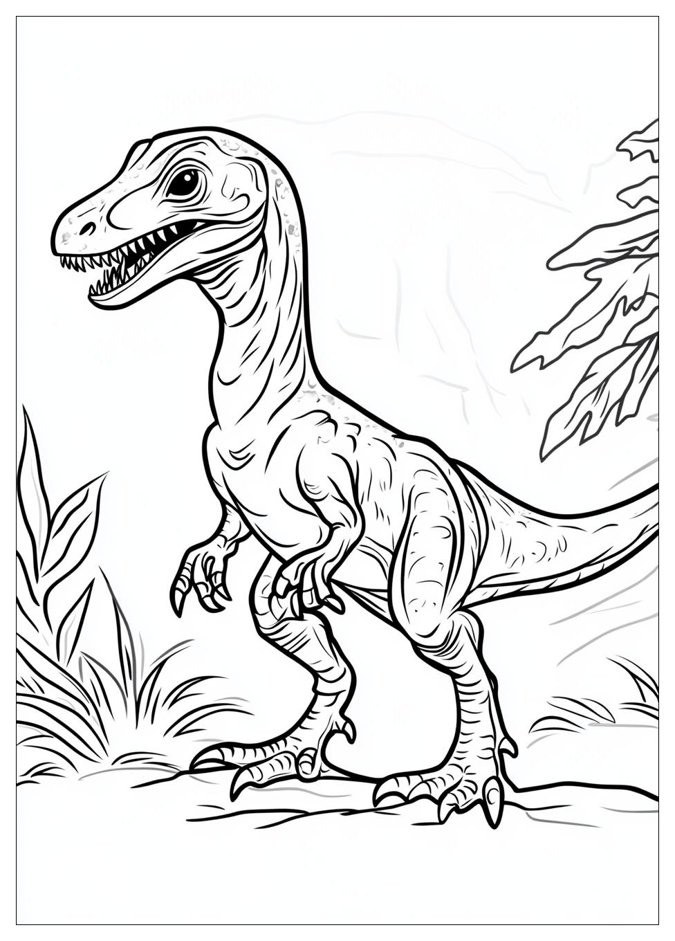 Kolorowanki Do Druku Velociraptor 15