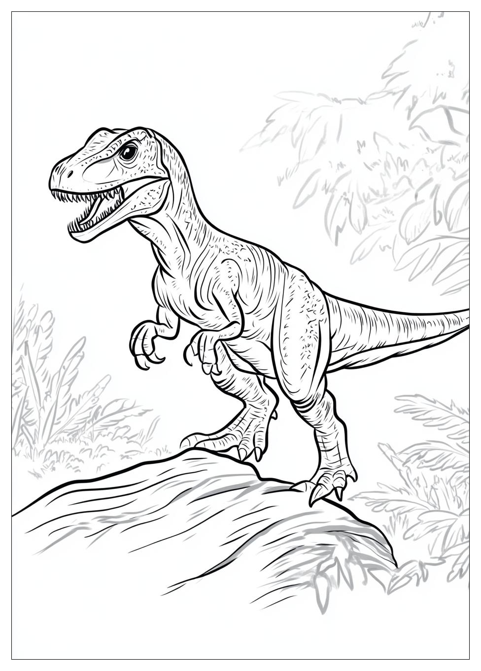 Kolorowanki Do Druku Velociraptor 24
