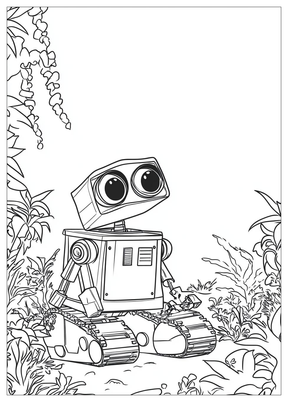 Kolorowanki Do Druku Wall E 1