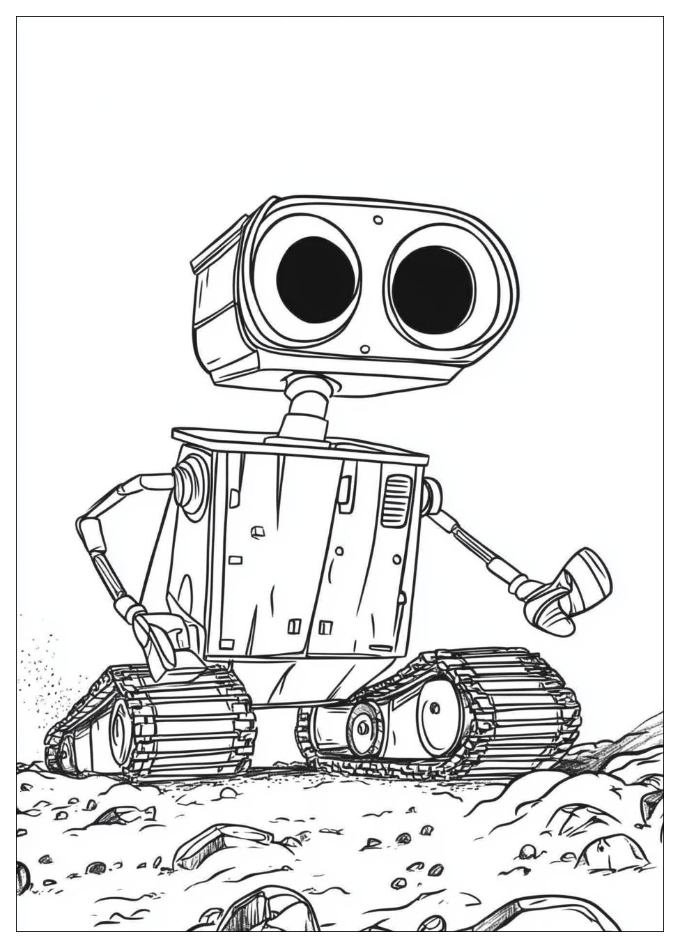 Kolorowanki Do Druku Wall E 10