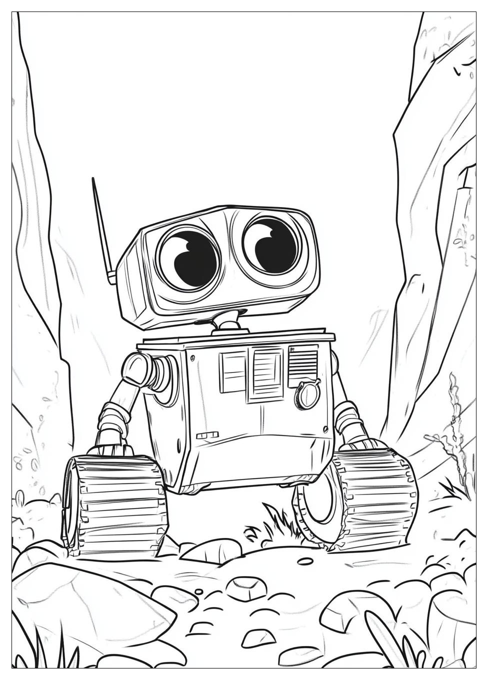Kolorowanki Do Druku Wall E 16