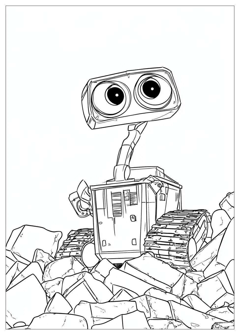 Kolorowanki Do Druku Wall E 23