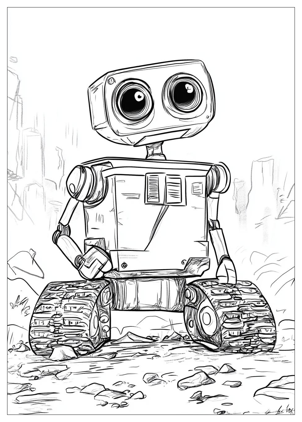 Kolorowanki Do Druku Wall E 24