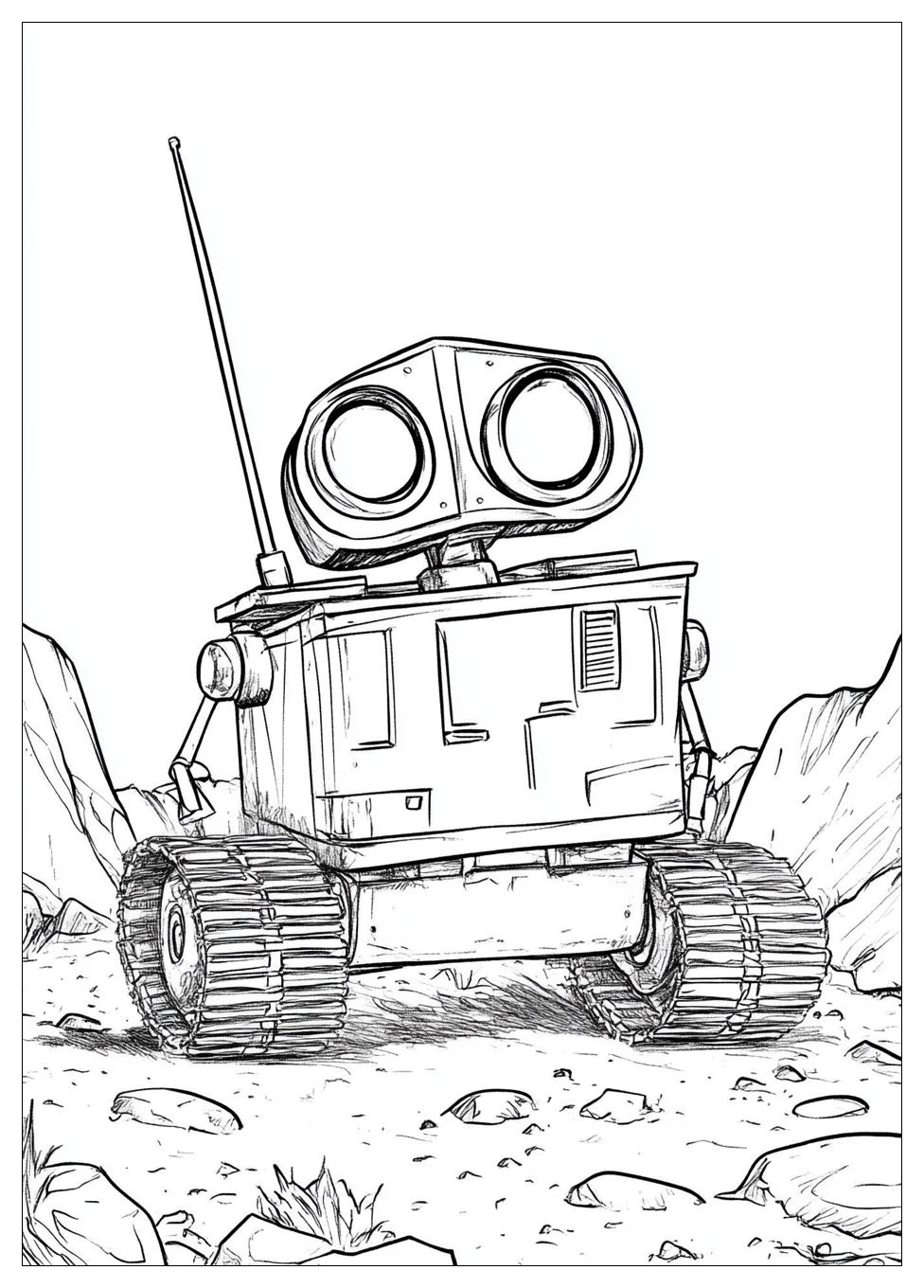 Kolorowanki Do Druku Wall E 5