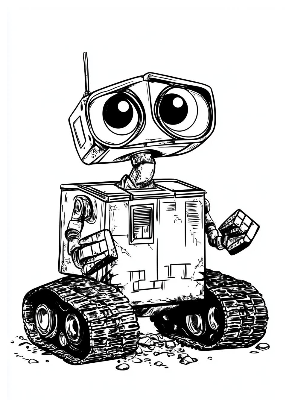 Kolorowanki Do Druku Wall E 7