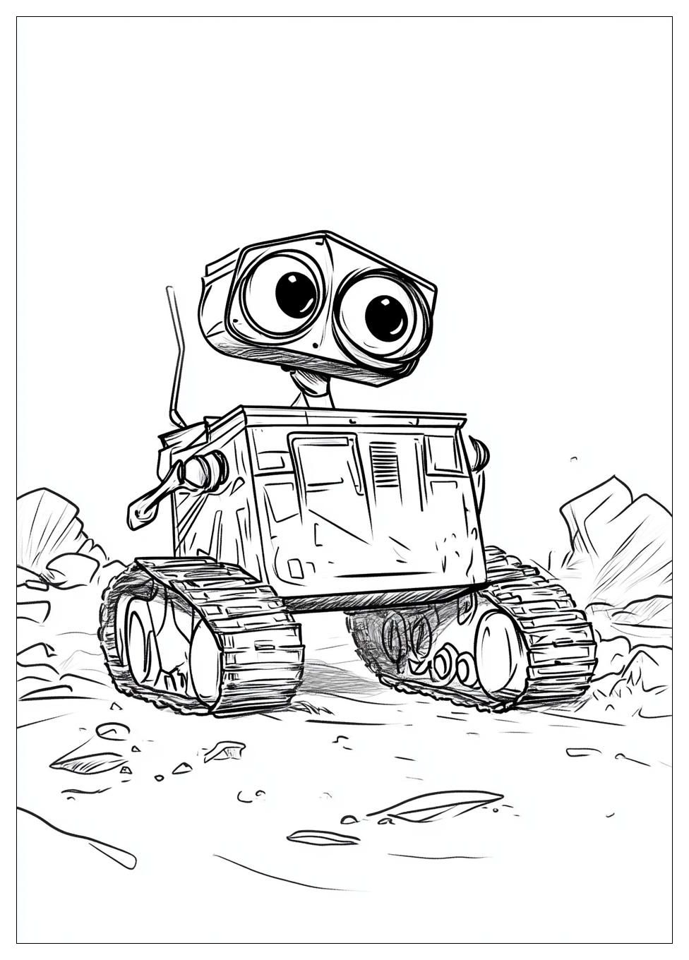 Kolorowanki Do Druku Wall E 8