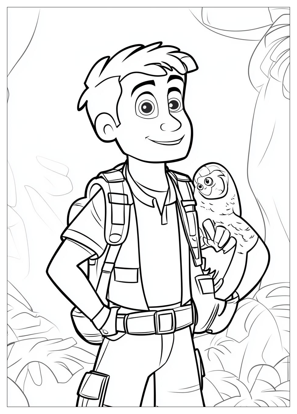 Kolorowanki Do Druku Wild Kratts 9