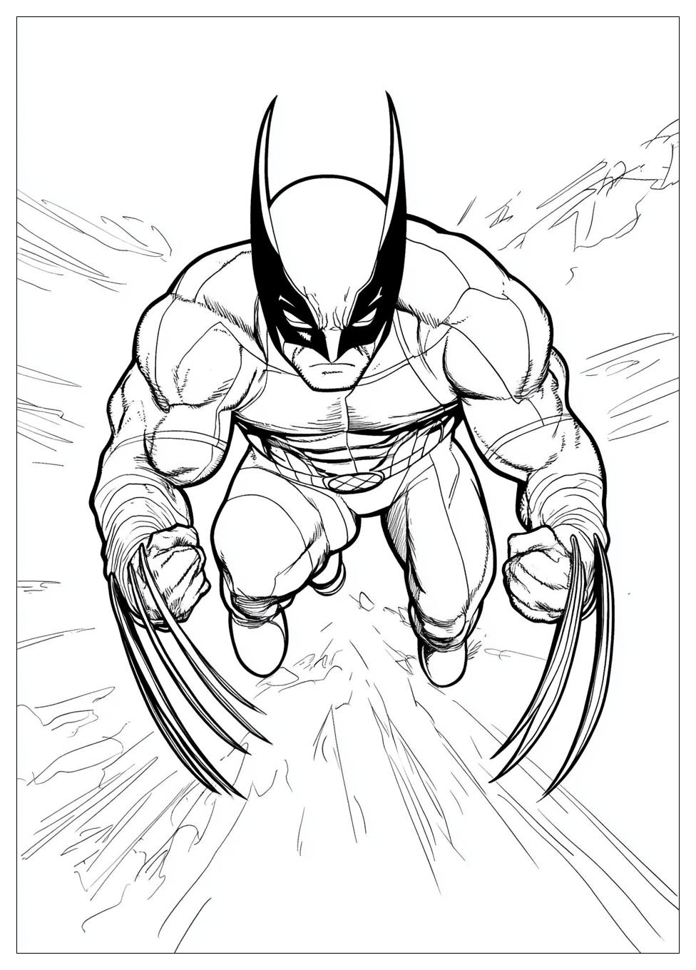 Kolorowanki Do Druku Wolverine 10