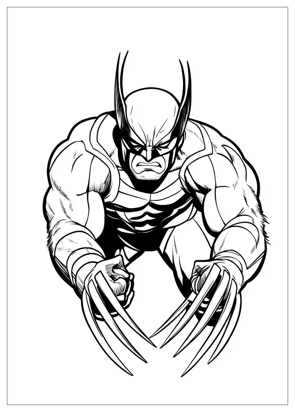 Kolorowanki Do Druku Wolverine 11
