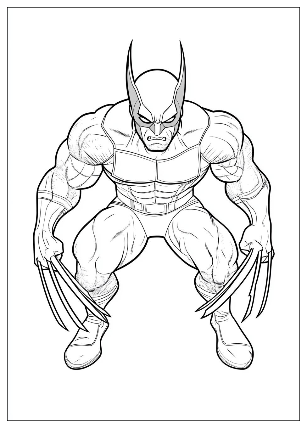 Kolorowanki Do Druku Wolverine 14