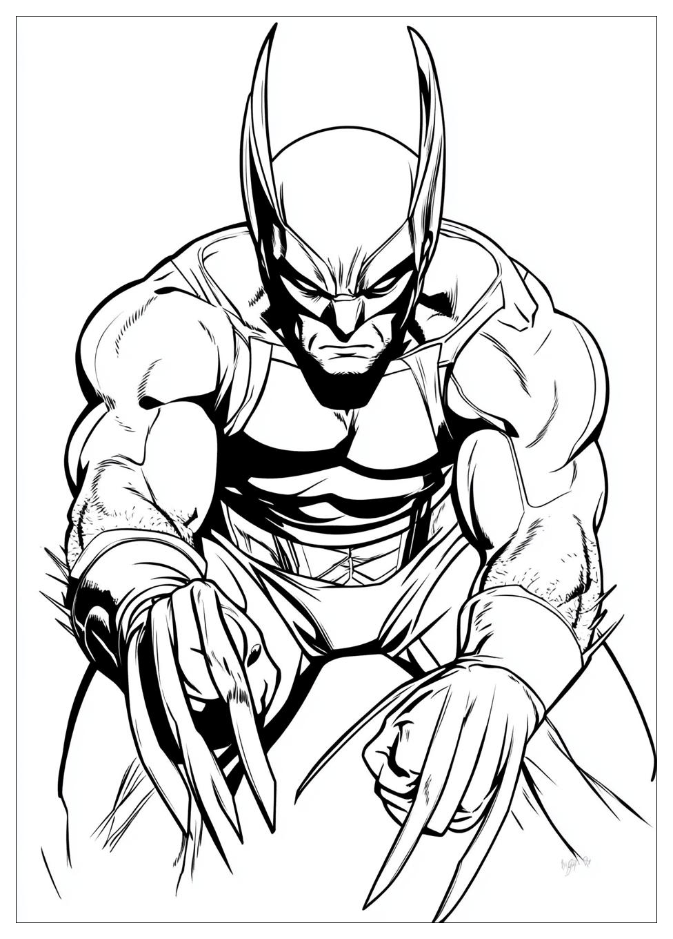 Kolorowanki Do Druku Wolverine 15