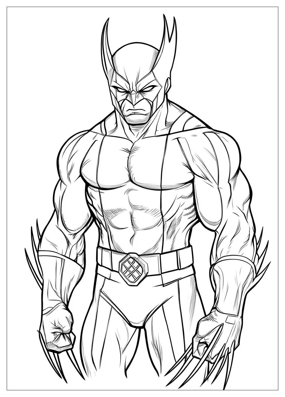 Kolorowanki Do Druku Wolverine 16