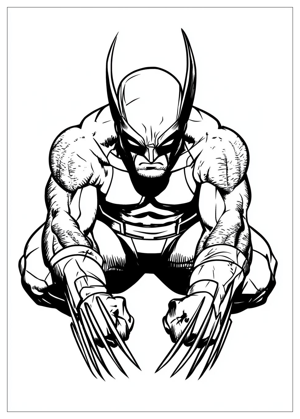 Kolorowanki Do Druku Wolverine 18