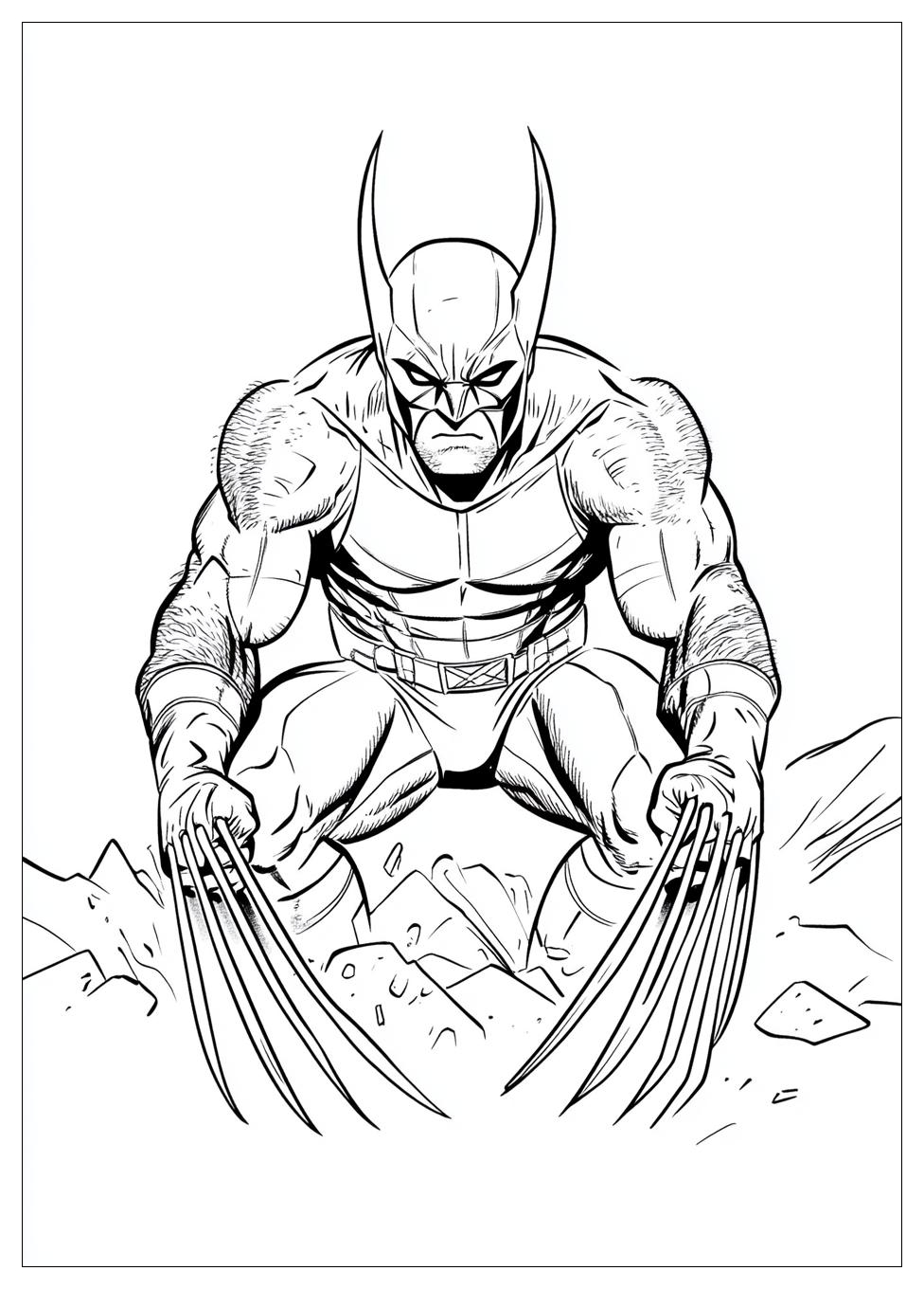 Kolorowanki Do Druku Wolverine 20