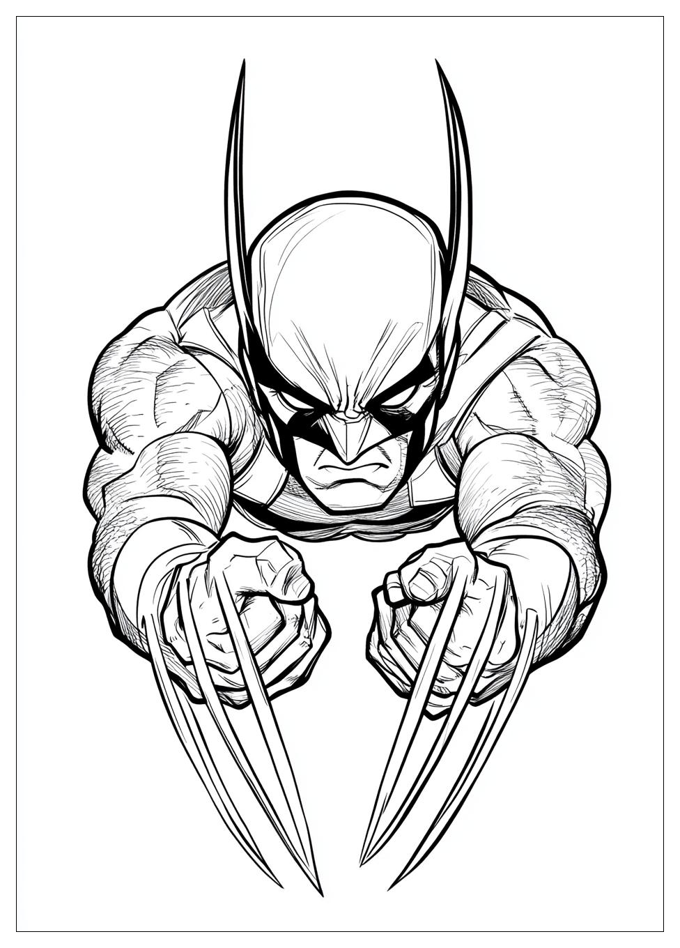 Kolorowanki Do Druku Wolverine 23