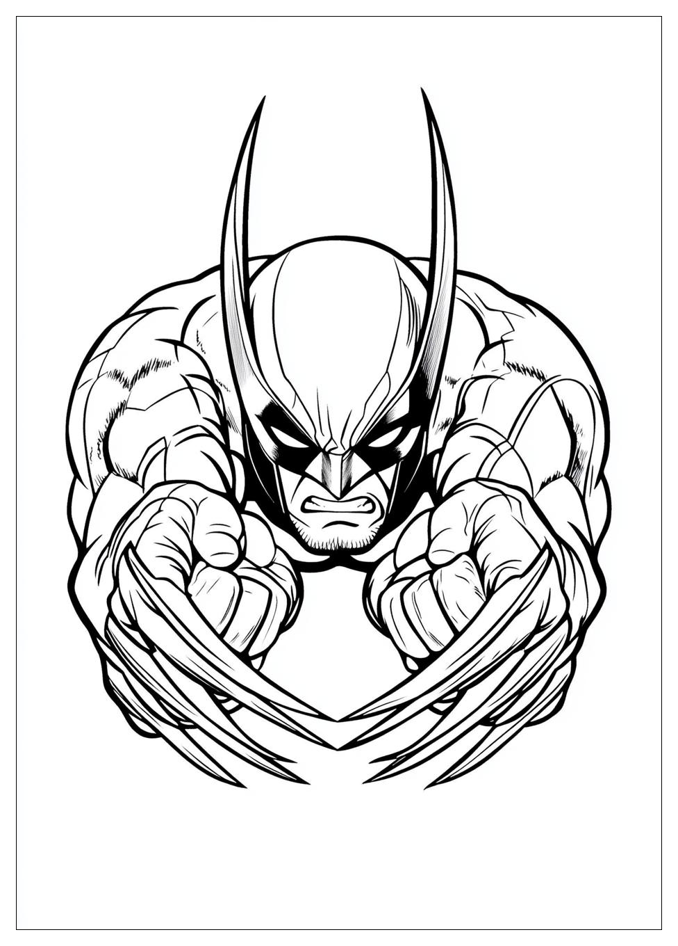 Kolorowanki Do Druku Wolverine 3