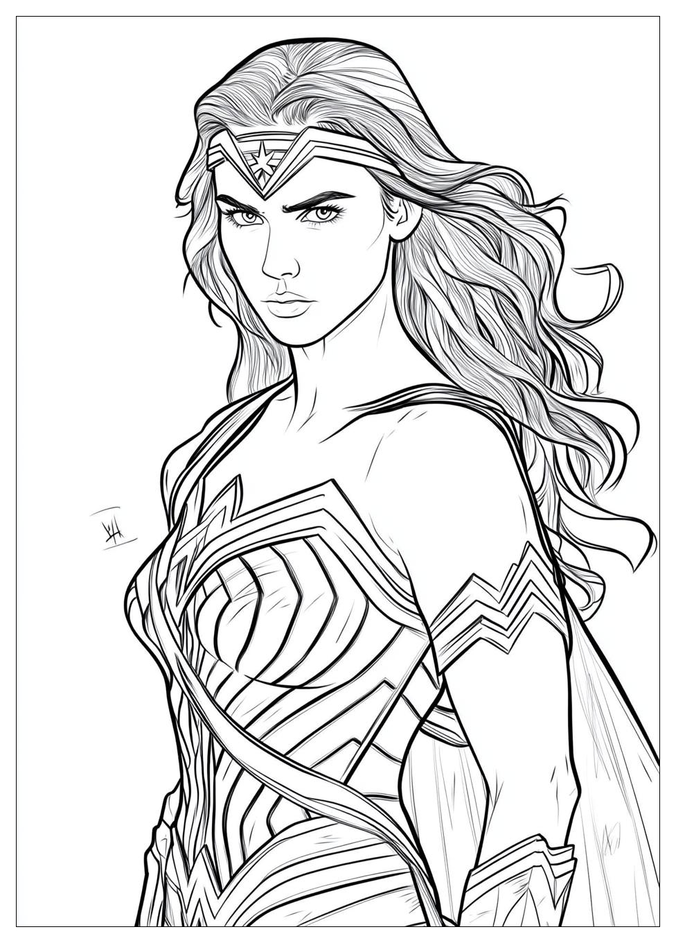 Kolorowanki Do Druku Wonder Woman 11