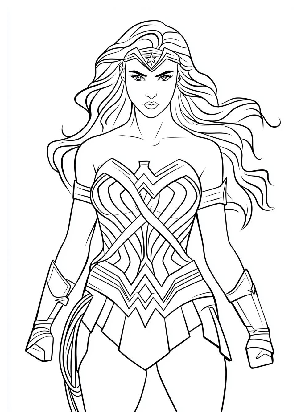 Kolorowanki Do Druku Wonder Woman 13