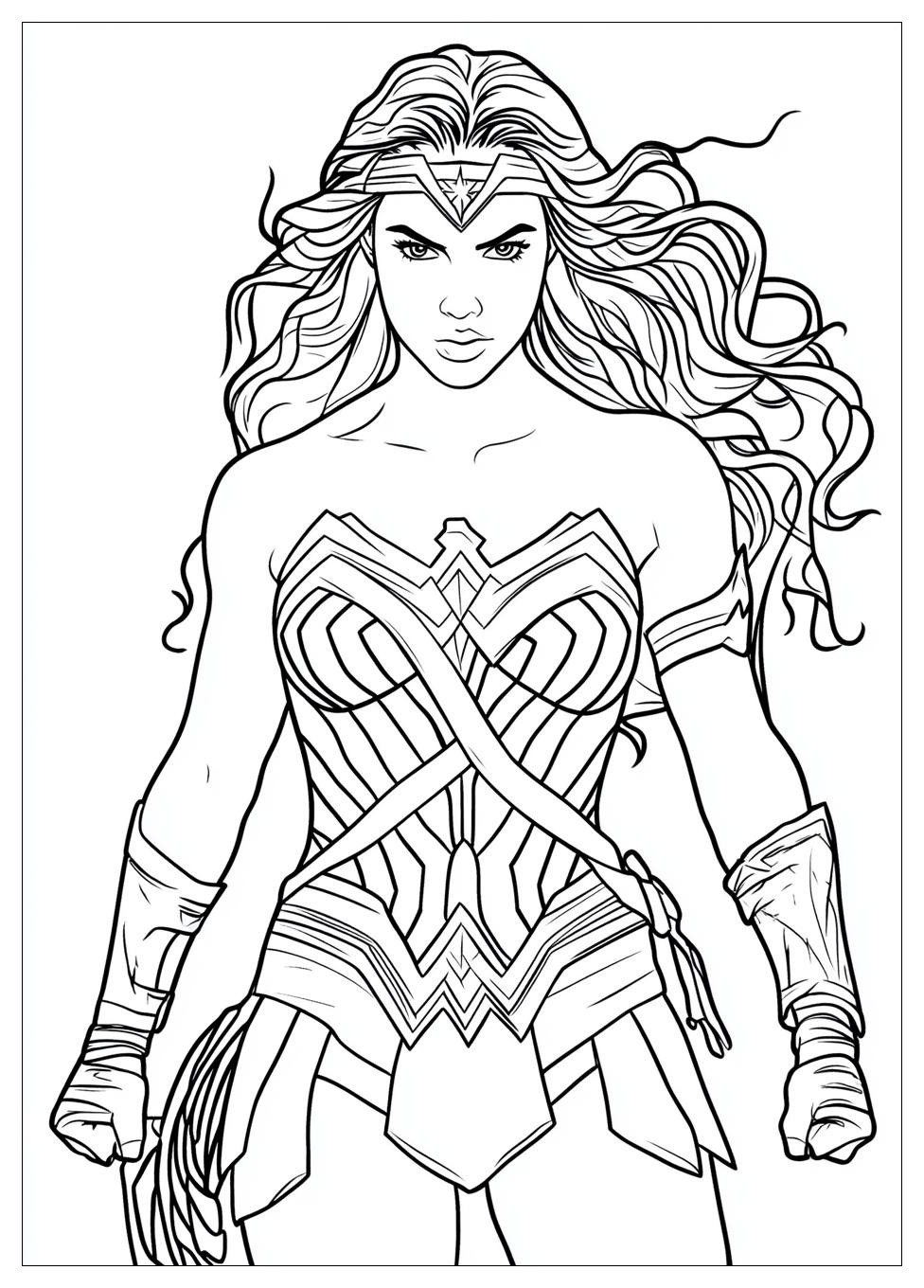 Kolorowanki Do Druku Wonder Woman 14