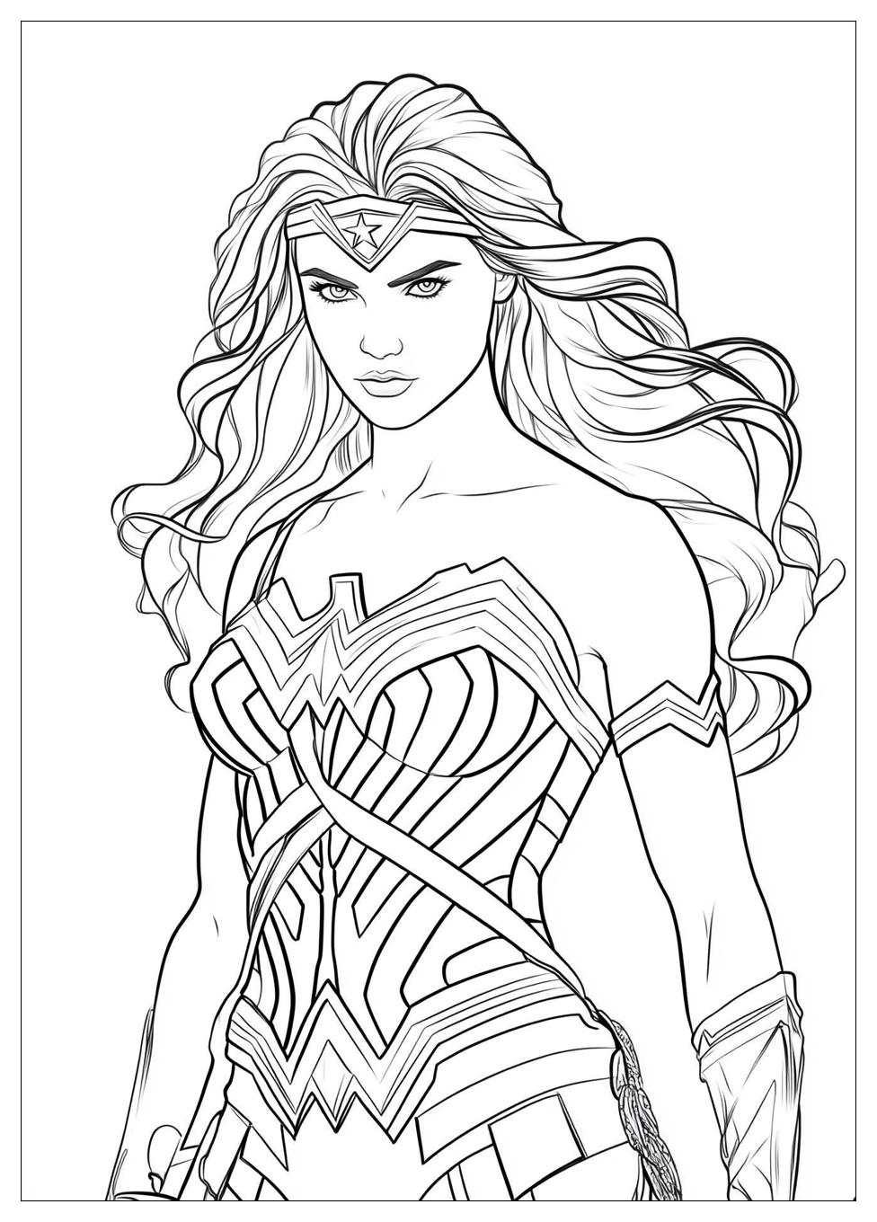 Kolorowanki Do Druku Wonder Woman 15