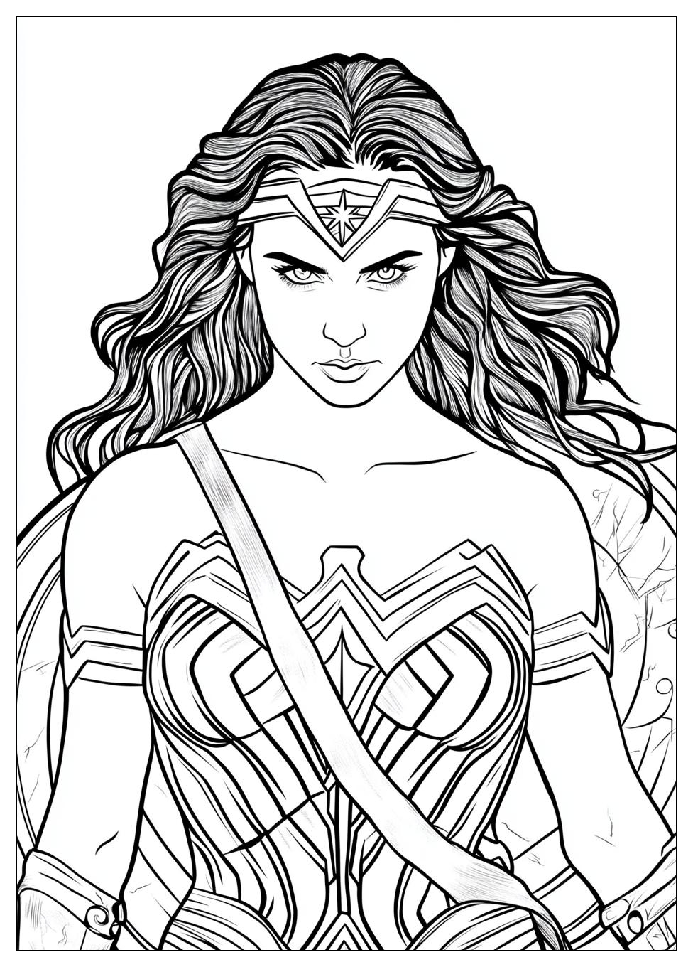 Kolorowanki Do Druku Wonder Woman 19
