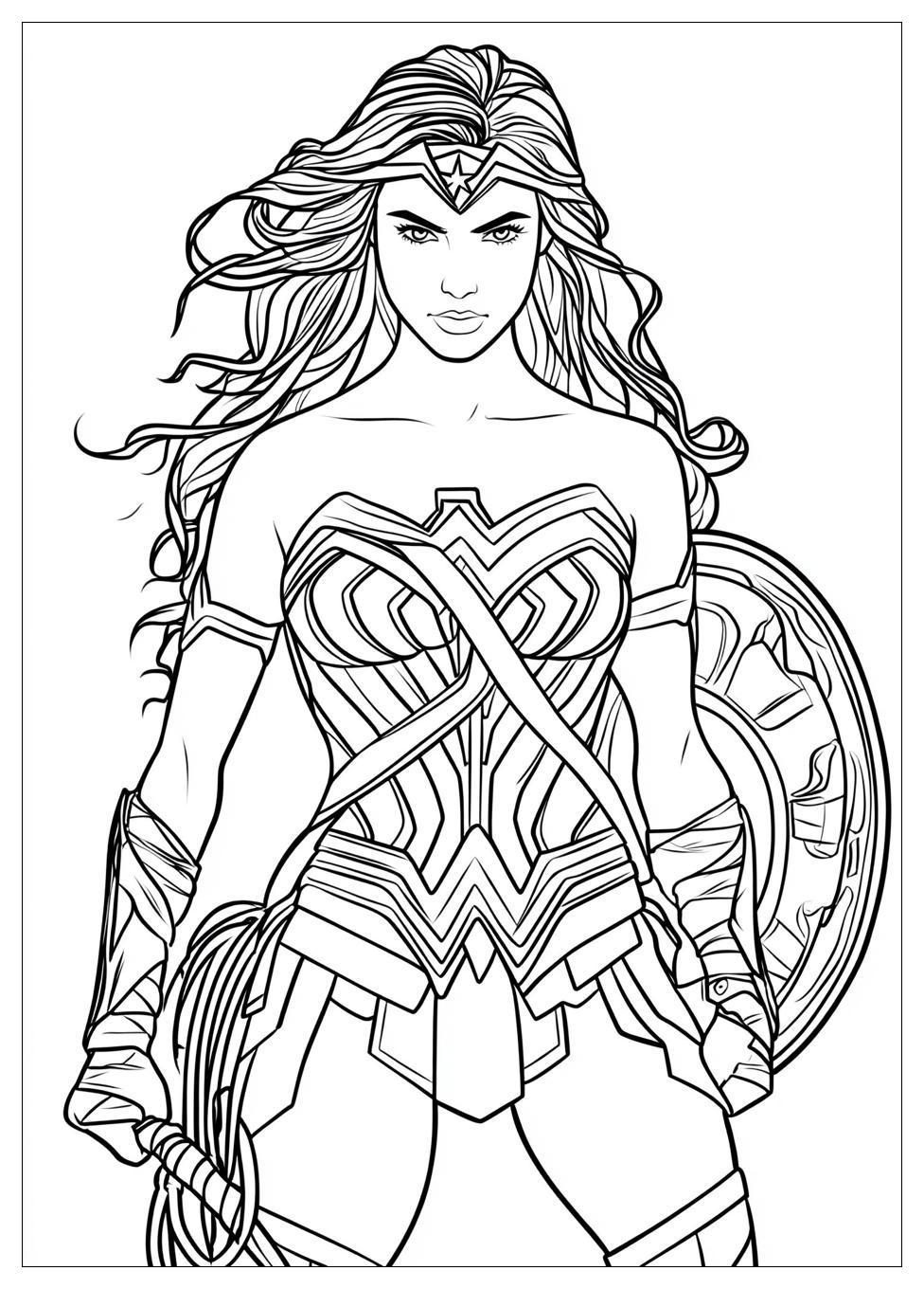 Kolorowanki Do Druku Wonder Woman 20
